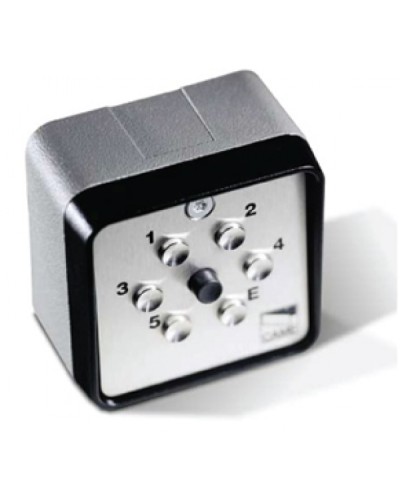 Клавиатура кодонаборная 7-кнопочная, накладная, радиоканальная Came 001S9000 в Нижнем Тагиле Запчасти для шлагбаумов и автоматики Pintop.ru