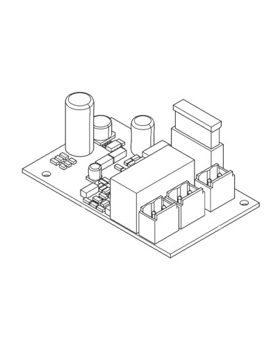 Came LB39 (002LB39) - Плата аварийного питания для подключения и зарядки 2 аккумуляторов, 12 В - 7 Ач в Нижнем Тагиле Запчасти для шлагбаумов и автоматики Pintop.ru