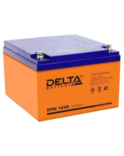 Аккумулятор свинцово-кислотный Delta DTM 1226 в Нижнем Тагиле Электротехническое оборудование Pintop.ru