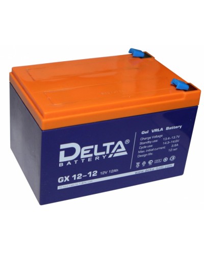 Аккумулятор свинцово-кислотный Delta GX 12-12 в Нижнем Тагиле Электротехническое оборудование Pintop.ru