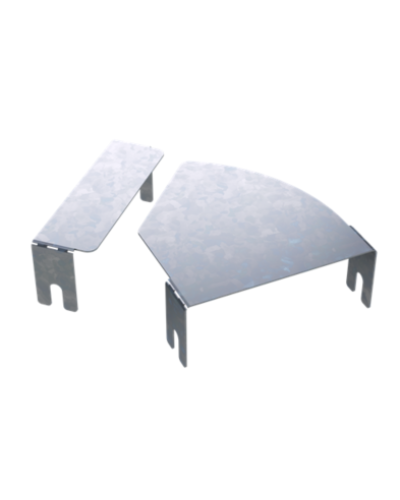 Крышка д/угла гор.изм.CPO 0-44 осн.150 DKC (38011HDZL) в Нижнем Тагиле Аксессуары для лотков Pintop.ru