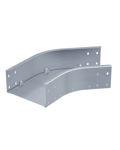 Угол горизонтальный 45 градусов 80х80, 2,0 мм, горячий цинк DKC SCH808KHDZ в Нижнем Тагиле Аксессуары для лотков Pintop.ru