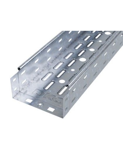 Лоток перфорированный 150х100 L 2000, горячеоцинкованный DKC 35332HDZ в Нижнем Тагиле Кабельные лотки Pintop.ru