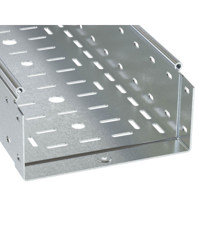 Лоток перф. 200х100 L 3000 толщ. 1,2 мм, горячеоцинкованный DKC (3534312HDZ) в Нижнем Тагиле Кабельные лотки Pintop.ru