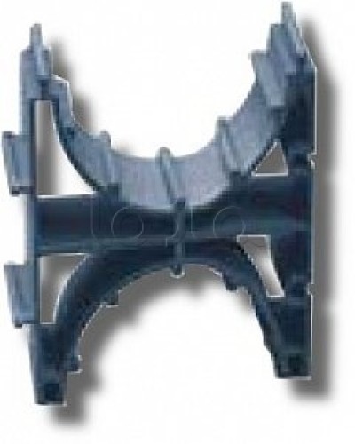 Держатель расстояния (кластер) для двустенных труб, д.110, одинарный DKC (025111) в Нижнем Тагиле Держатели, клипсы, скобы Pintop.ru