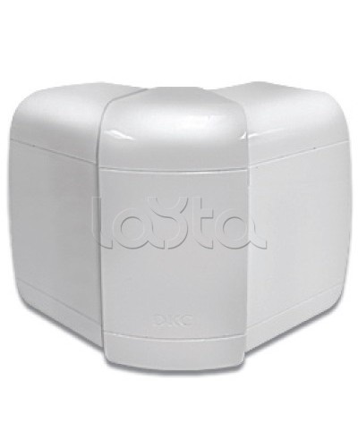 Угол внешний 90х50 мм, изменяемый 80-120°, цвет серый металлик DKC 09552G в Нижнем Тагиле Аксессуары для лотков Pintop.ru