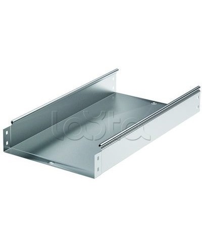 Лоток неперф. металлический 80х80 мм L 3000 горячеоцинкованный DKC 35061HDZ в Нижнем Тагиле Кабельные лотки Pintop.ru