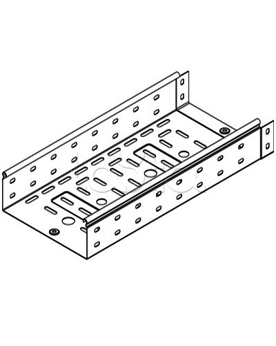 Лоток перфорированный 100х50 мм L 3000 DKC 3526210 в Нижнем Тагиле Кабельные лотки Pintop.ru