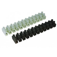 Клемник Полипропилен черный, 3р, 85 град., 450V, 24А, 2,5мм.кв. (р) DKC 43103PL/RR