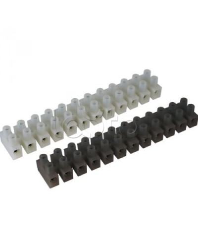 Клемник полипропилен черный, 12р, 450V, 76A, 16мм.кв. DKC 43512PL/R в Нижнем Тагиле Клеммные колодки Pintop.ru