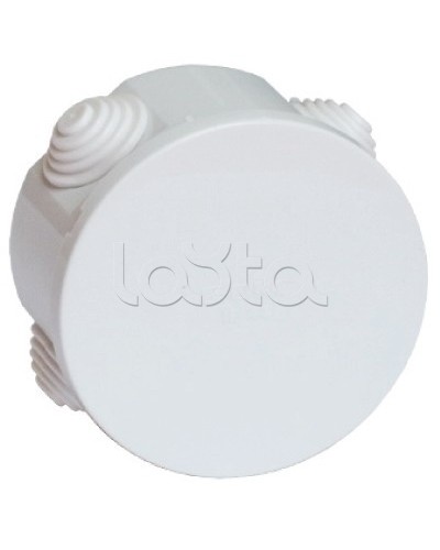 Коробка ответвительная с кабельными вводами, IP44, д.65х35 мм (24 шт/уп) DKC 53500R в Нижнем Тагиле Распределительные коробки Pintop.ru