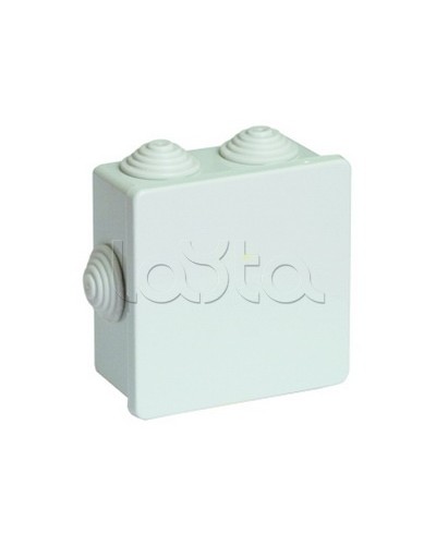 Коробка ответвительная с кабельными вводами, IP44, д.80х40 мм DKC 53700 в Нижнем Тагиле Распределительные коробки Pintop.ru