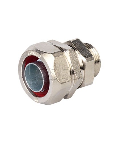 Муфта поворотная металлорукав-коробка DN 20,М25х1,5,наружная резьба DKC 6014-25G в Нижнем Тагиле Повороты, муфты, тройники Pintop.ru