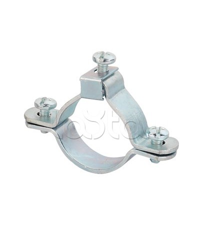 Хомут заземления для труб 16-3/8 мм, оцинкованная сталь DKC 6042-16 в Нижнем Тагиле Стяжки-хомуты Pintop.ru