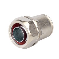 Муфта металлорукав DN 10-жесткая труба д.16мм, IP66/IP67, никелированная латунь DKC 6117-10N