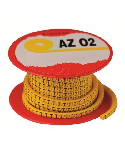 Колечко маркировочное C, 1,3-2,5мм. черное на желтом DKC AZO2CCBY в Нижнем Тагиле Крепежные изделия Pintop.ru