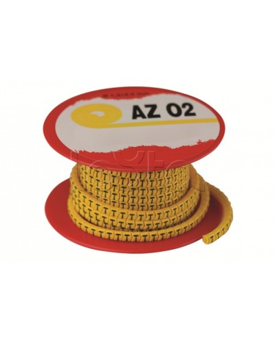 Колечко маркировочное 9, 4-8мм. черное на желтом DKC AZS409BY в Нижнем Тагиле Крепежные изделия Pintop.ru