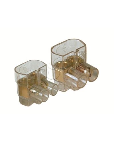 Колодка клеммная соединительная 2х4 мм DKC B42 в Нижнем Тагиле Клеммные колодки Pintop.ru