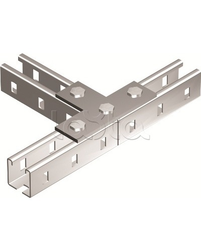 Пластина соединительная Т-обр., горячеоцинкованная DKC BMD1031HDZ в Нижнем Тагиле Аксессуары для лотков Pintop.ru