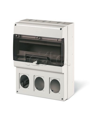 Корпус на 16 модулей и 3 поста с основанием 70х87 мм. Тип M400 DKC DIS6724316 в Нижнем Тагиле Аксессуары для стоек и шкафов Pintop.ru