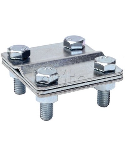 Соединитель пруток - полоса 57 - 57 мм DKC NG3102 в Нижнем Тагиле Повороты, муфты, тройники Pintop.ru