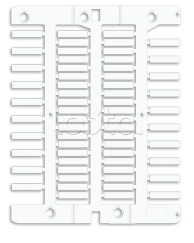 Маркировка для провода, жесткая, для трубочек. 4х18мм. Белая DKC NUT18 в Нижнем Тагиле Крепежные изделия Pintop.ru