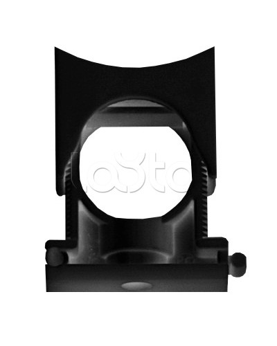 Держатель с крышкой DN10-17мм, полиамид,чёрный DKC (PASW1017N) в Нижнем Тагиле Держатели, клипсы, скобы Pintop.ru