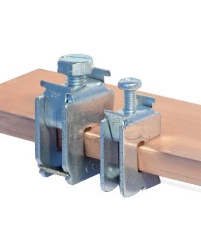 Шинная клемма для кабеля, сечение шины 10 мм, кабель 35-70 мм DKC R5BC1070 в Нижнем Тагиле Крепежные изделия Pintop.ru