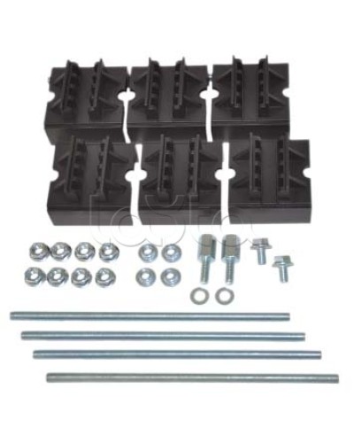 Набор шинодержателей толщиной 10 мм, 4 полюса DKC (R5BSEV2/10TN) в Нижнем Тагиле Держатели, клипсы, скобы Pintop.ru
