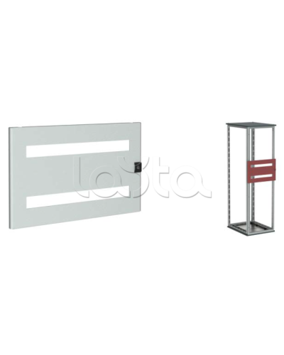 Дверь секционная, для модулей, 52 (2x26) модуля, В=400мм, Ш=600мм DKC R5CPME6401 в Нижнем Тагиле Аксессуары для стоек и шкафов Pintop.ru