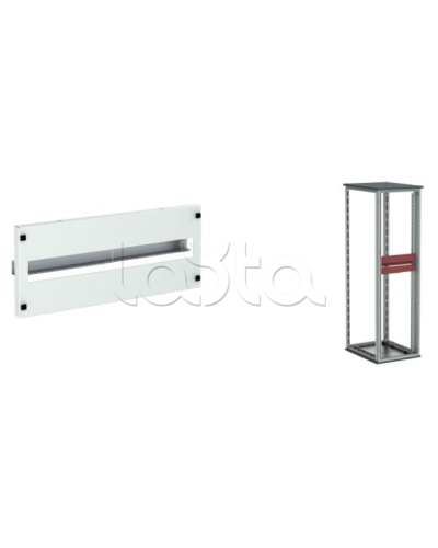 Панель секционная, для модулей, 48 (2x24) модулей, В=400мм, Ш=600мм DKC R5PI541 в Нижнем Тагиле Аксессуары для стоек и шкафов Pintop.ru