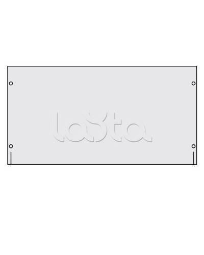 Панель сплошная, 19, высота 8 U, для IT корпусов CQE DKC R5PRK8 в Нижнем Тагиле Аксессуары для стоек и шкафов Pintop.ru