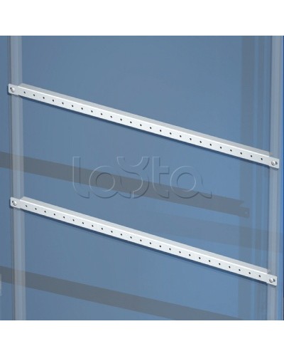 Рейки горизонтальные, дверная, для шкафов CQE Ш=600мм, (10 шт/уп) DKC (R5TPE60) в Нижнем Тагиле Аксессуары для стоек и шкафов Pintop.ru