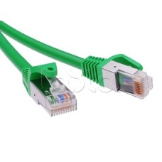 Патч-корд экранированный CAT5E F/UTP 4х2, LSZH, зелёный, 10м DKC RN5EFU4500GN