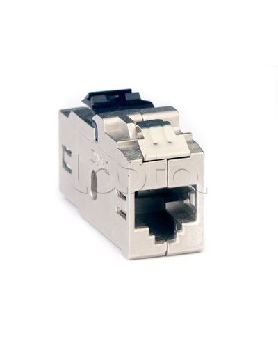 Модуль Keystone RJ45 CAT6 проходной экранированный, серебристый DKC RNK6FESL в Нижнем Тагиле Модули Keystone Pintop.ru