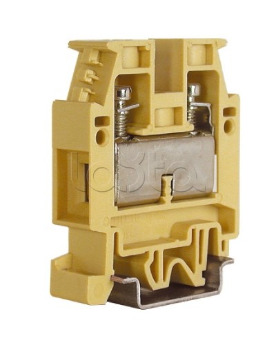 зажим бежевый 16 кв.мм DKC ZCB510 в Нижнем Тагиле Аксессуары для стоек и шкафов Pintop.ru