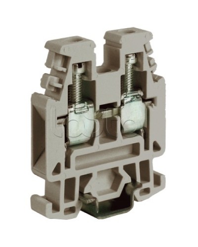 Зажим 4 кв.мм серый DKC ZRP300GR в Нижнем Тагиле Крепежные изделия Pintop.ru