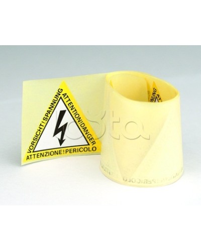 Предупреждающая табличка 60мм DKC ZTA001 в Нижнем Тагиле Аксессуары для лотков Pintop.ru