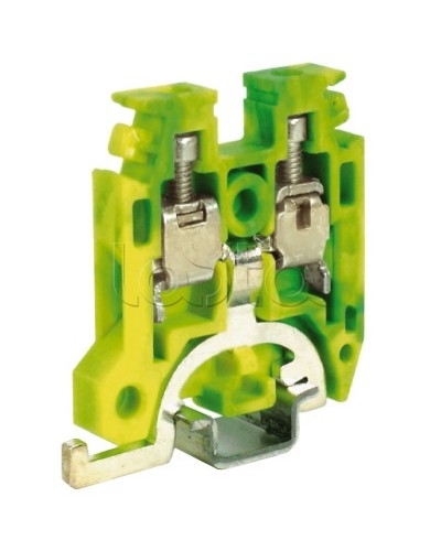 Зажим для заземления желт.зелен 2,5 кв.мм DKC ZTR110 в Нижнем Тагиле Крепежные изделия Pintop.ru