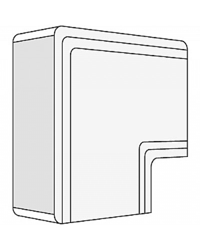 Угол плоский 100x80 NPAN DKC 01749 в Нижнем Тагиле Аксессуары для кабель-канала Pintop.ru