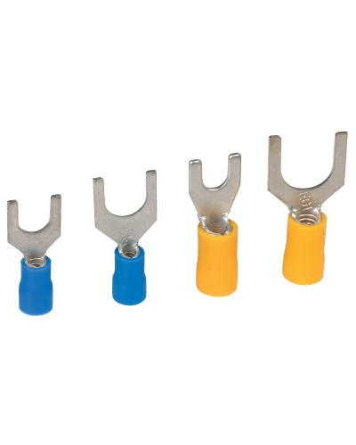 Наконечник вилочный с изолир.фланцем 0,25-1,5 кв.мм 3,5 мм (НВИ) DKC 2A135SP в Нижнем Тагиле Держатели, клипсы, скобы Pintop.ru