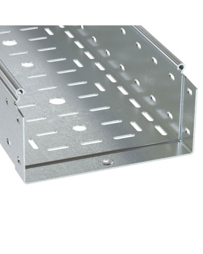 Лоток перфорированный 100х100 L3000 толщ.1,0 мм, горячеоцинкованный DKC (3534110HDZ) в Нижнем Тагиле Кабельные лотки Pintop.ru