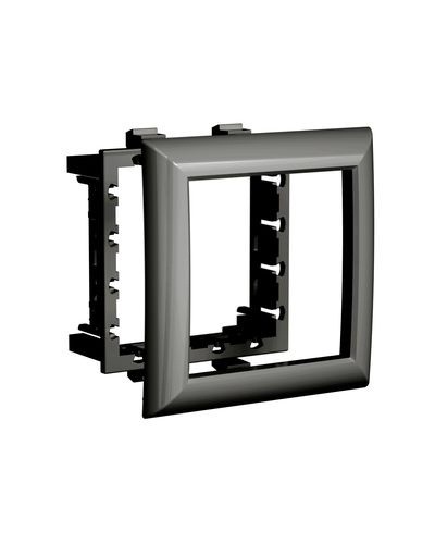 Рамка-суппорт Avanti черный для In-liner Front, 2 мод. DKC 4402912 в Нижнем Тагиле Аксессуары для лотков Pintop.ru