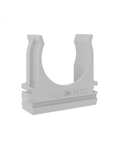 Держатель с защелкой, д.25мм, в упаковках по 5шт. DKC (51025R5) в Нижнем Тагиле Держатели, клипсы, скобы Pintop.ru