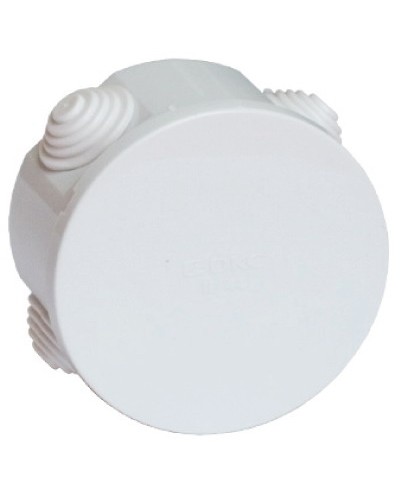 Коробка ответвительная с кабельными вводами, IP44, д.65х35 мм (24 шт/уп) DKC (53500) в Нижнем Тагиле Распределительные коробки Pintop.ru