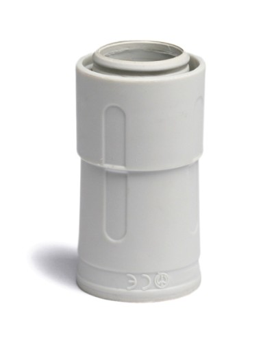 Переходник армированная труба - жесткая труба DKC 32 мм 55232 в Нижнем Тагиле Повороты, муфты, тройники Pintop.ru