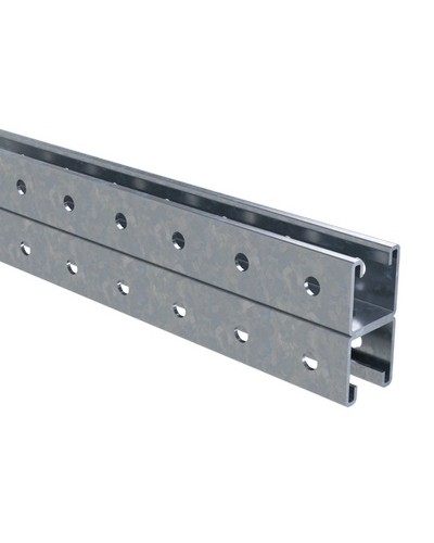 Профиль С-образный двойной 41х21, L300, толщ.2,5 мм, горячеоцинкованный DKC (BPD2103HDZ) в Нижнем Тагиле Аксессуары для кабель-канала Pintop.ru