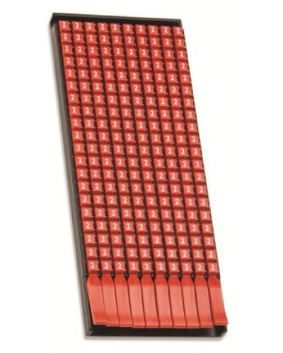 Маркер для кабеля сечением 0,5-1,5мм символ „O” DKC MKCOS1 в Нижнем Тагиле Крепежные изделия Pintop.ru