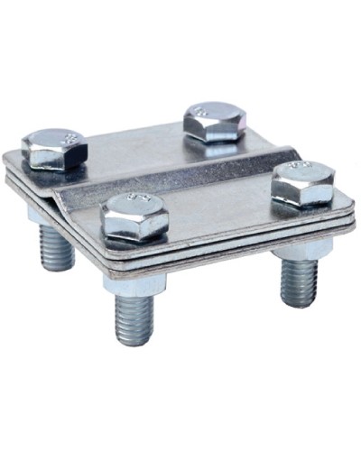 Соединитель пруток - полоса, 80х80 мм DKC NG3101 в Нижнем Тагиле Повороты, муфты, тройники Pintop.ru