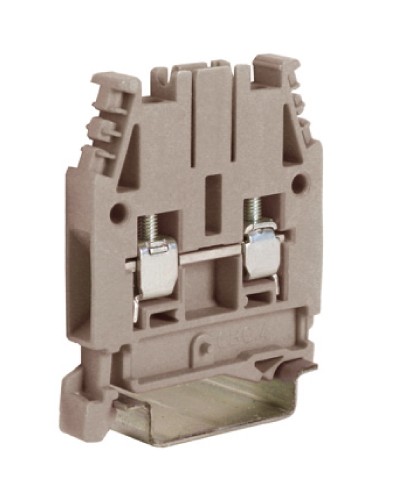 Зажим клеммный проходной 4 кв.мм DKC ZCBC04GR в Нижнем Тагиле Клеммные колодки Pintop.ru